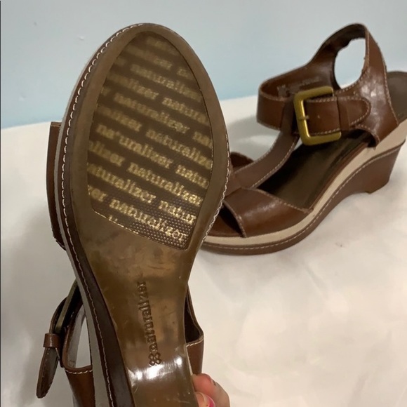 Naturalizer Wedges Shoes Brown Size 8.5 - Picture 12 of 16